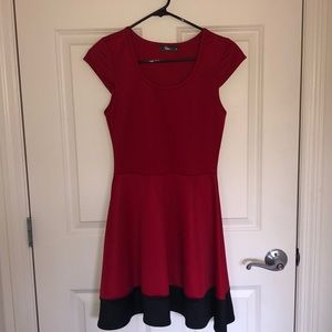 Red dress